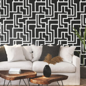 Graphic Polyomino Wallpaper
