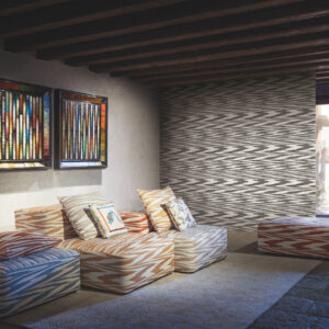 Missoni Flamed Zig Zag Wallpaper
