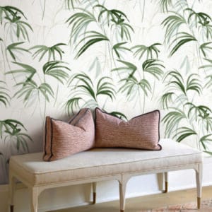 Inky Palms Wallpaper