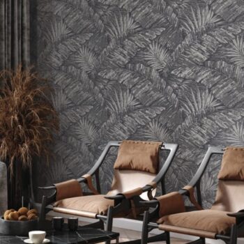 Palm Cove Toile Wallpaper