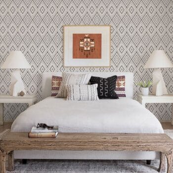 Ganado Geometric Ikat Wallpaper