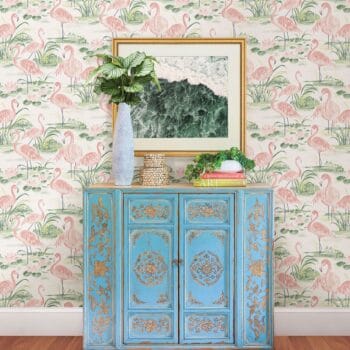 Everglades Flamingos Wallpaper