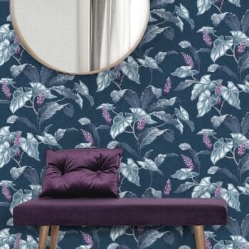 Meridian Parade Tropical Leaves Wallpaper