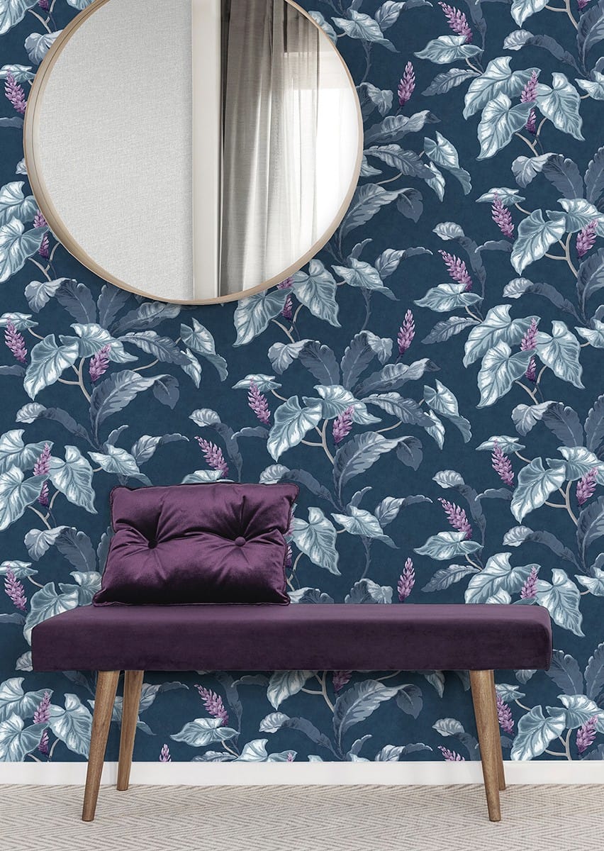 0059949_meridian-parade-blue-tropical-leaves-wallpaper