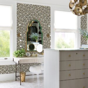 Electra Leopard Spot String Wallpaper