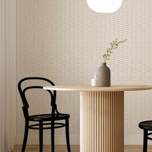 Gator Geometric Stripe Wallpaper