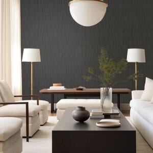 Huntington Geometric Stripe Wallpaper