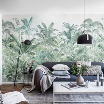 Pride Palms Emerald Mural