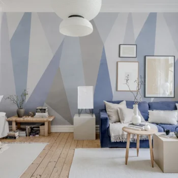 Crystal Lilac Mural