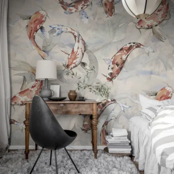 Koi Coral Mural