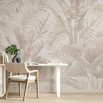 Manaus Savanna Bright Sepia Mural