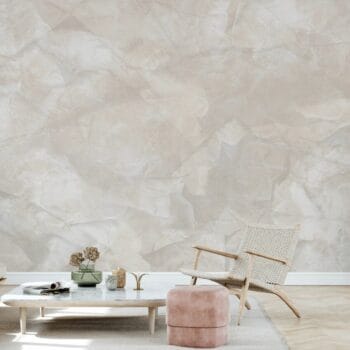 Mineral Matter Beige Mural