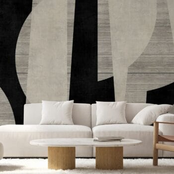 Ipanema Beach Black Mural