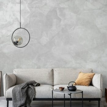 Mineral Matter Light Grey Mural