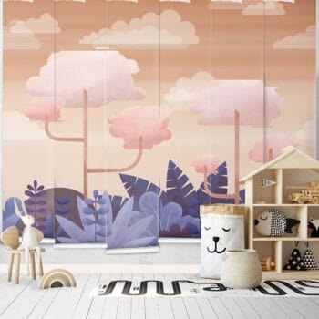 Jungle Mural (set of 6 panels)