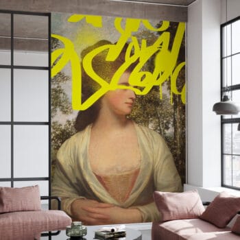 Concealed Portrait IV Mural