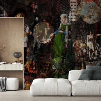 Curtains Master Disco Mural